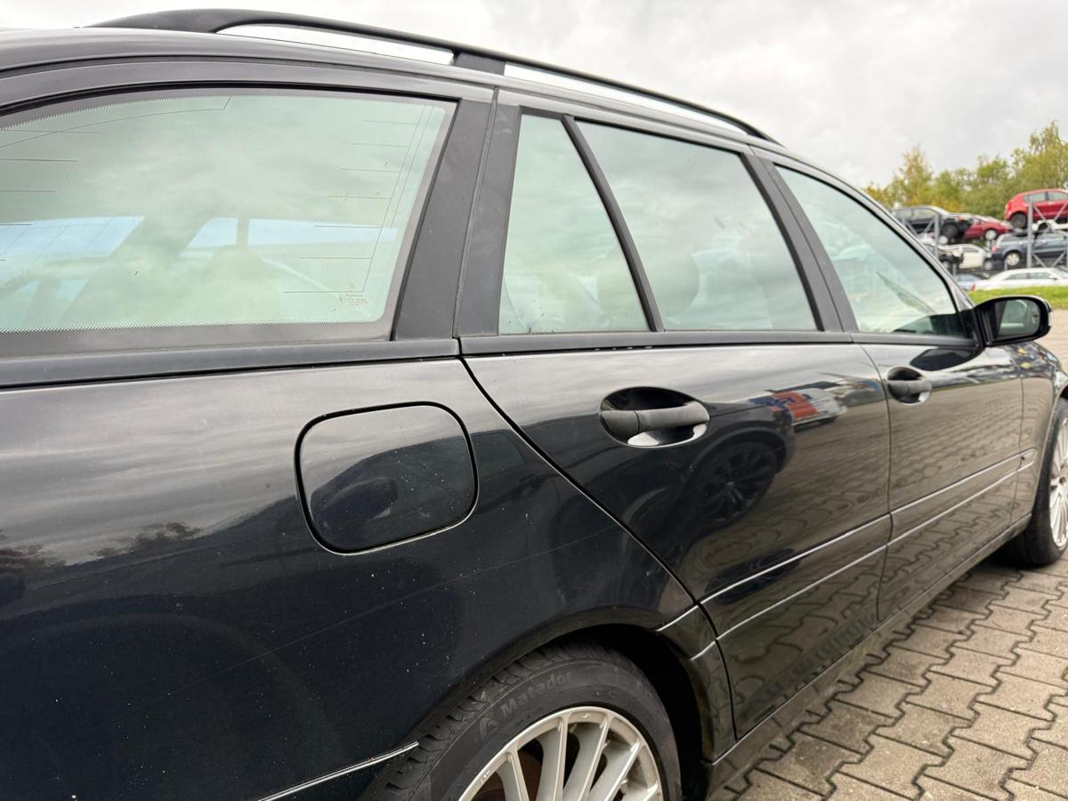 Mercedes C Klasse W203 original Tür hinten rechts 040 schwarz Rohbau Kombi BJ04